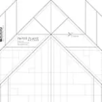 Stunt Jet paper airplane coloring sheet