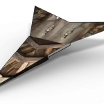 The Needle Ancient Air paper airplane template