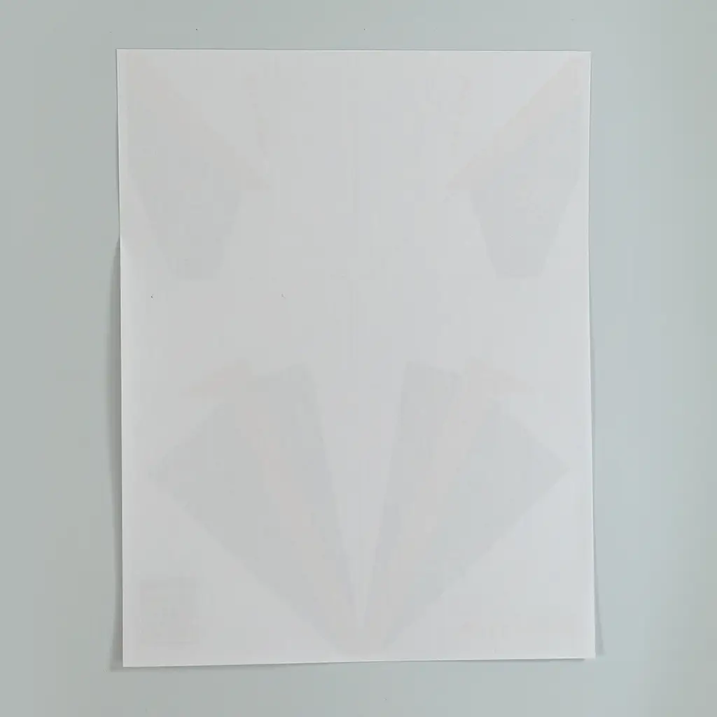 Start with the graphics pointing down and the nose pointed toward you.