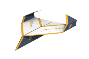 Branded Stunt Jet airplane template