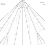 Modified Dart paper Airplane template