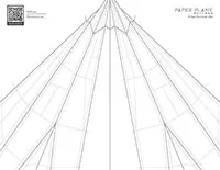 Modified Dart paper Airplane template
