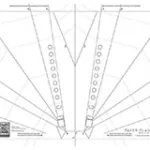 Corporate Jet Paper Airplane PDF Coloring Sheet