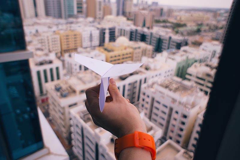 How to make your own paper airplane