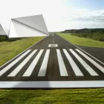 paper airplane landing game for kids of all ages