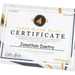 Paper plane makers need a paper airplane pilot certificate