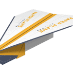 Branded Bomber Paper Airplane Template