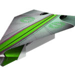 Green Hornet Paper plane design