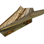 Wooden Yesteryear ancient paper airplane design