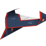 Night Owl paper airplane design
