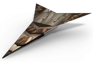 The Needle Ancient Air paper airplane template