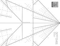 The needle paper airplane coloring sheet