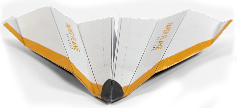 Nighthawk - Cutout Paper Airplane Template